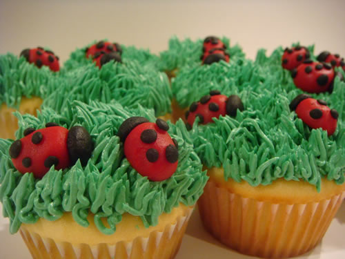 Ladybug Cupcakes